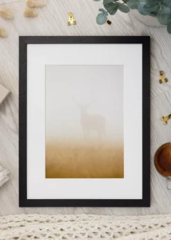 Ram Sleek Svart 70x90 cm