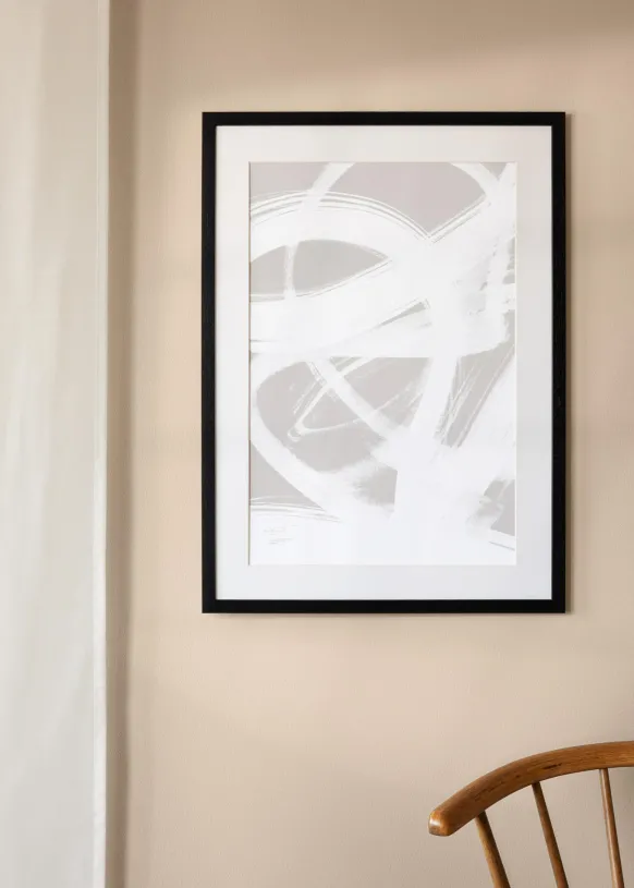 Ram Sleek Svart 70x100 cm