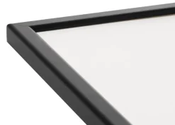 Ram Slim Matt Antireflexglas Svart 10x15 cm
