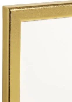 Ram Slim Matt Antireflexglas Guld 13x18 cm