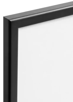 Ram Slim Matt Antireflexglas Svart 20x25 cm