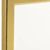 Ram Slim Matt Antireflexglas Guld 40x40 cm
