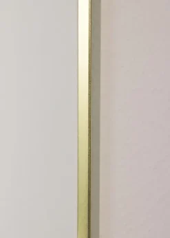 Ram Slät Metall Glas Guld 18x24 cm