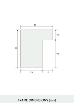 Ram Smal Ek 8x10 inches (20,32x25,4 cm)