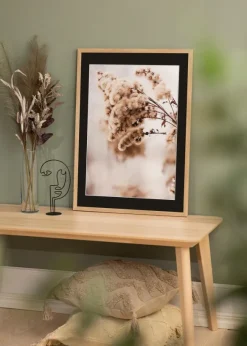 Ram Stilren Ek 45x60 cm - Passepartout Svart 32x45 cm