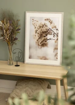 Ram Stilren Glas Light Grey Oak 70x100 cm