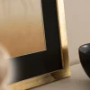 Ram Stilren Guld 20x30 cm - Passepartout Svart 10x20 cm