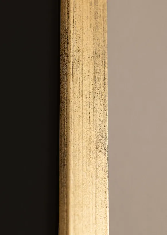 Ram Stilren Guld 60x80 cm - Passepartout Svart 50x60 cm