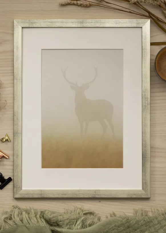 Ram Stilren Silver 70x100 cm