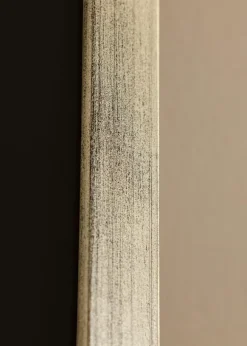 Ram Stilren Silver 50x60 cm - Passepartout Svart 15x20 inches