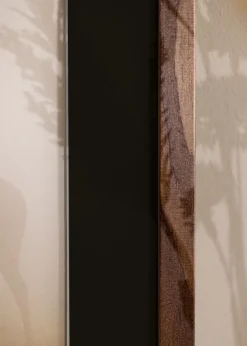 Ram Stilren Valnöt 40x60 cm - Passepartout Svart 25x50 cm