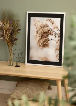 Ram Stilren Vit 20x25 cm - Passepartout Svart 14x18 cm