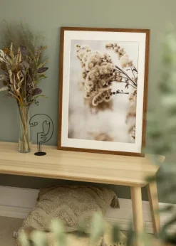 Ram Stilren Warm Brown 20x30 cm - Passepartout Vit 10x20 cm
