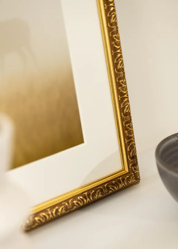 Ram Swirl Guld 40x50 cm