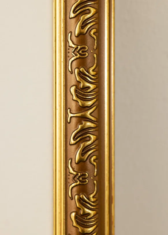 Ram Swirl Guld 42x59,4 cm (A2)