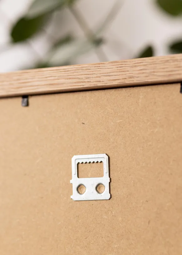 Ram Tidlös Massiv Ek 30x40 cm - Passepartout Vit 21x30 cm