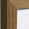 Ram Timber Teak - Valfri Storlek (Akrylglas)