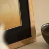 Ram Trendline Ek 40x40 cm - Passepartout Svart 25x25 cm