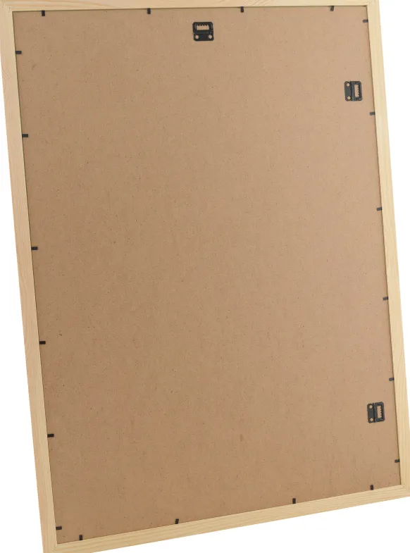 Ram Trendline Nature 50x70 cm - Dubbel Passepartout Vit 40x50 cm