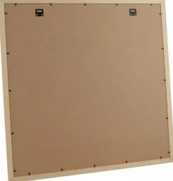 Ram Trendline Natur 60x60 cm - Passepartout Vit 50x50 cm