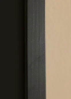 Ram Trendline Svart 65x80 cm - Passepartout Svart 22x28 inches