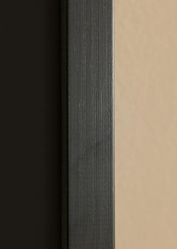 Ram Trendline Svart 70x100 cm - Passepartout Svart 59,4x84 cm (A1)