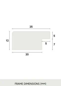 Ram Trendline Vit 30x70 cm