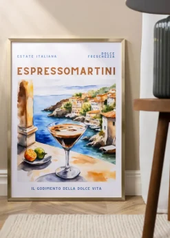 Ram Trendy Glas Guld 21x30 cm