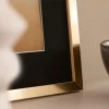 Ram Trendy Guld 20x25 cm - Passepartout Svart 5x7 inches
