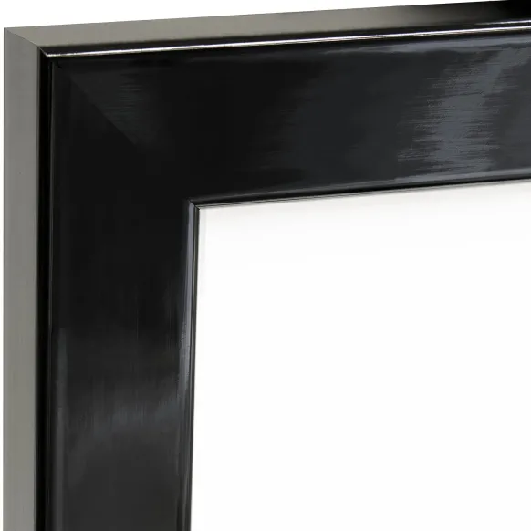 Ram Uppsala Glas Svart Högblank 15x21 cm (A5)