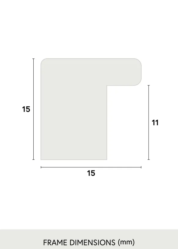 Ram Vemdalen Ek 30x65 cm