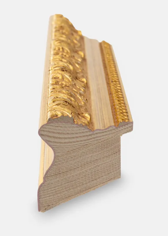 Ram Vesta Guld - Valfri Storlek (Akrylglas)