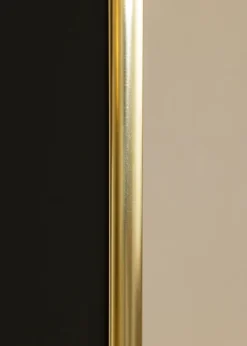 Ram Visby Blank Guld 70x100 cm - Passepartout Svart 62x85 cm