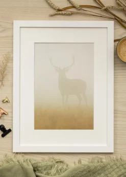 Ram White Wood 45x100 cm