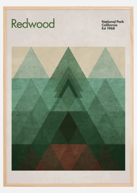 Redwood Poster (21x29.7 cm (A4))