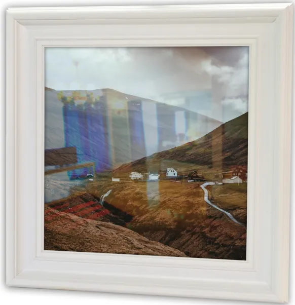 Reflexfritt glas 100x140 cm (UltraVue UV70)