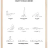 Restorative Yoga - White Poster (21x29.7 cm (A4))