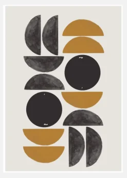 Retro Composition Canvastavla (30x40 cm)