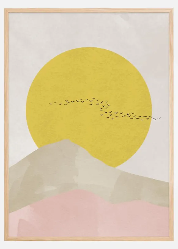 Rocky Mountains Poster (21x29.7 cm (A4))