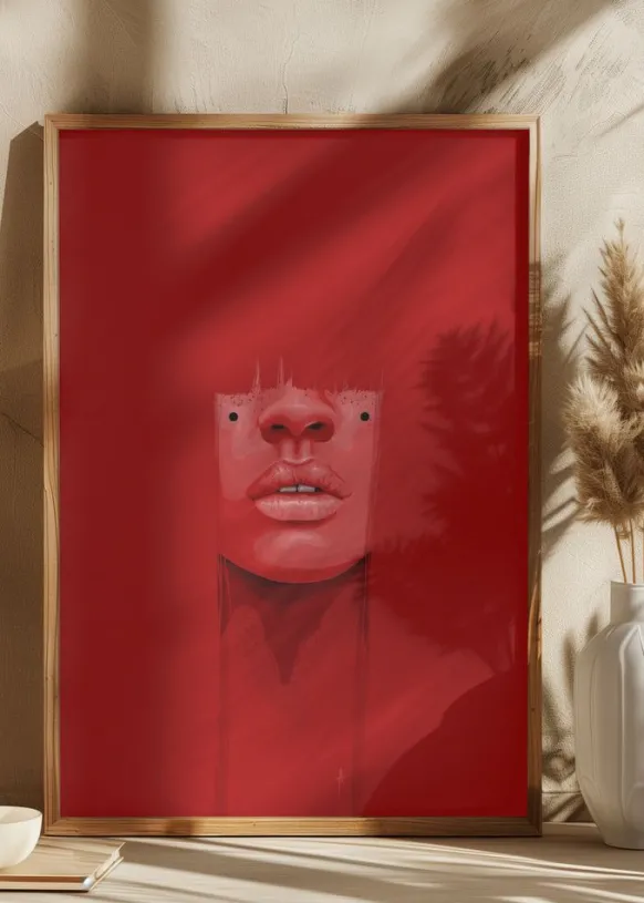 Rouge Poster (21x29.7 cm (A4))