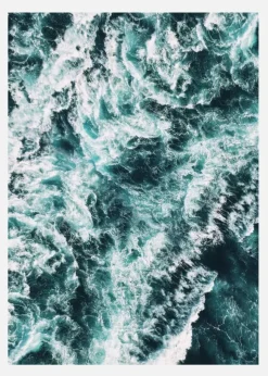 Rough Sea Canvastavla (30x40 cm)