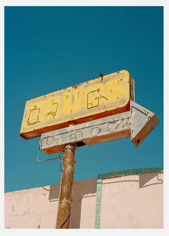 Route 66 II Canvastavla (30x40 cm)