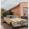 Route 66 Oldtimer Canvastavla (30x40 cm)