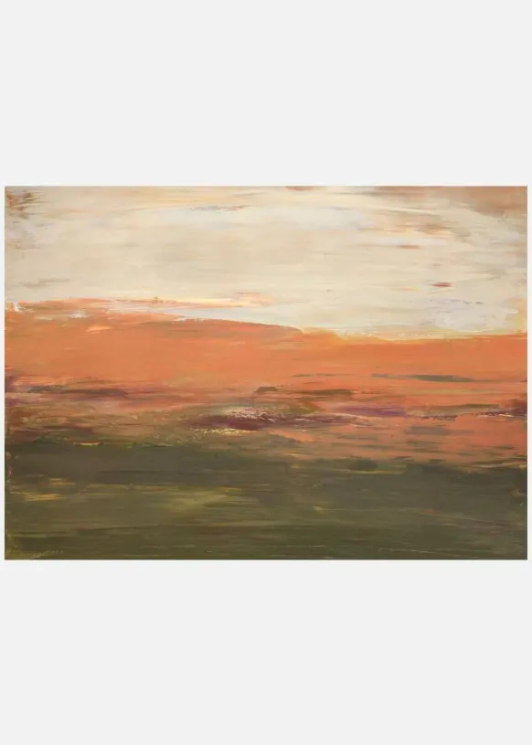 Saffron Earth No. 2 Canvastavla (30x40 cm)