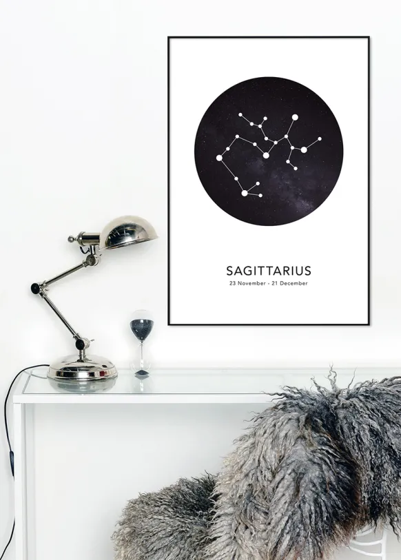 Sagittarius Poster (21x29.7 cm (A4))