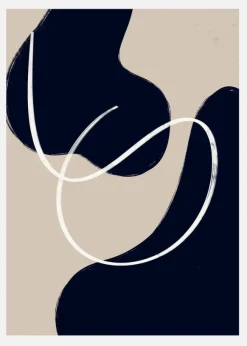 Scandi Abstract 3 Canvastavla (30x40 cm)