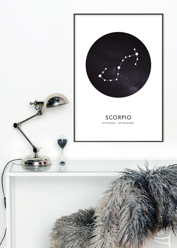 Scorpio Poster (21x29.7 cm (A4))