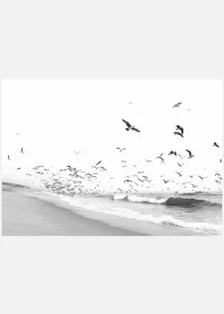 Seascape Bw Canvastavla (30x40 cm)