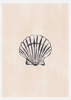 Seashell Canvastavla (30x40 cm)