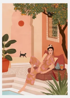 Secret Garden Canvastavla (30x40 cm)